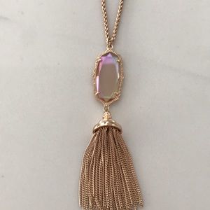 Kendra Scott Rayne Necklace Rose Gold